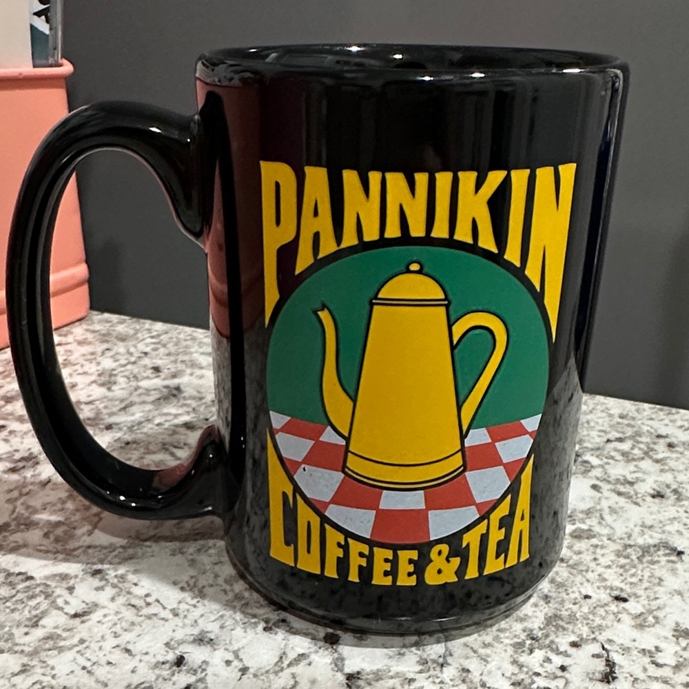 Pannikin Black Mug
